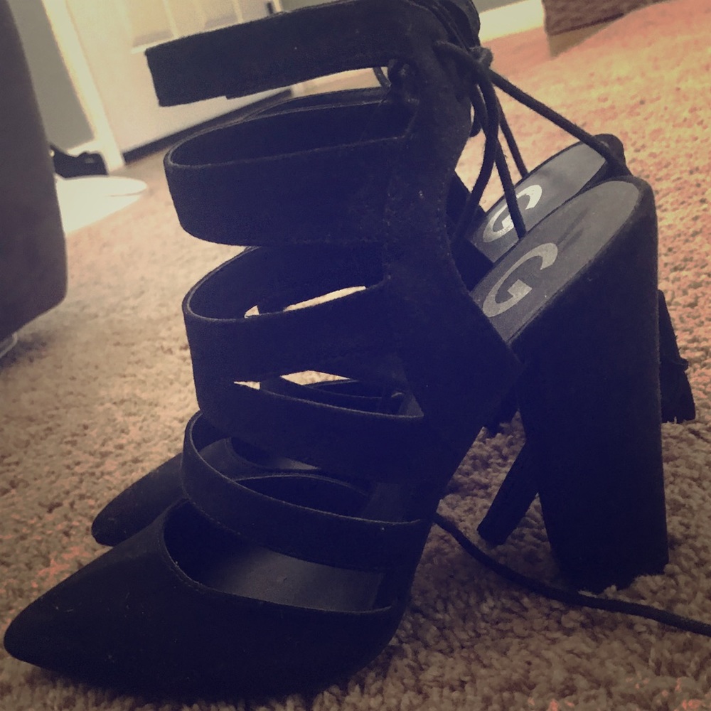Guess Black Heel